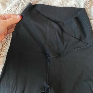 Famous Aerie Cross Cross Flared Leggings